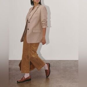 Everlane Toasted Coconut Corduroy Straight Leg Pants Women’s —‎ Size 2